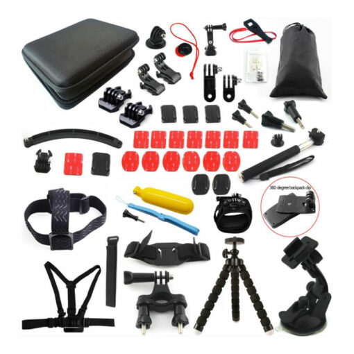 Action Camera Accessory Kit 54-In-1 Comaptible with Gopro Action Camera