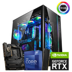 INTEL CORE i9 12900KF | RTX 3090 24GB | 64GB RAM DDR5 – Custom Gaming Desktop