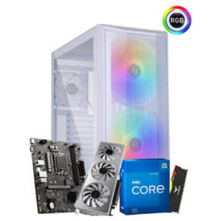 INTEL CORE i5 12400F | RTX 3060 12GB | 16GB RAM DDR4 – Custom Gaming Desktop