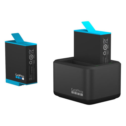 GoPro HERO10 & HERO9 Dual Battery Charger + 1 Spare Battery