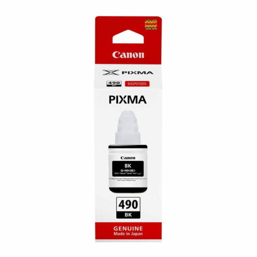 Canon GI-490BK Black Original Ink Cartridge Bottle (0663C001)