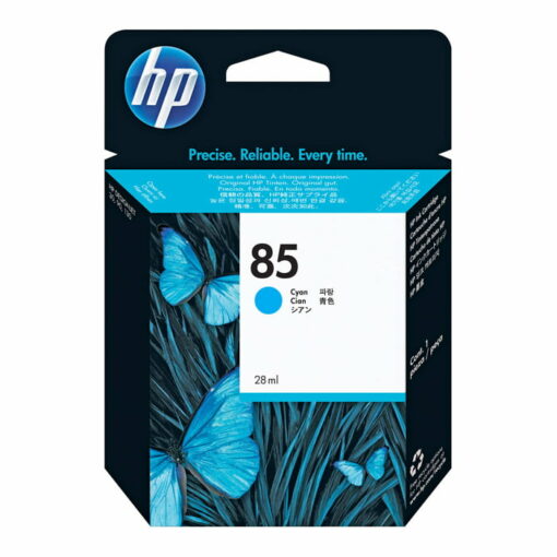 HP 85 Cyan Original Ink Cartridge (C9425A) 28ml