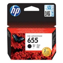 HP 655 Black Original Ink Cartridge (CZ109AE)