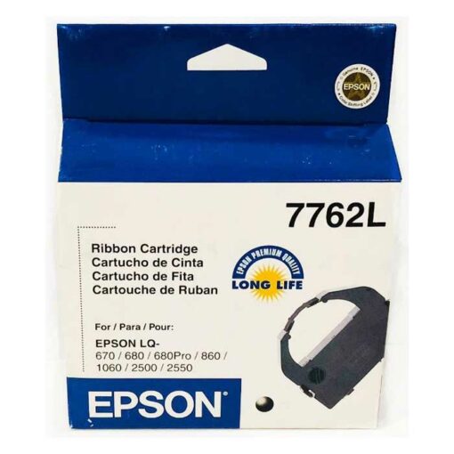 Epson 7762L Black Original Ribbon Cartridge