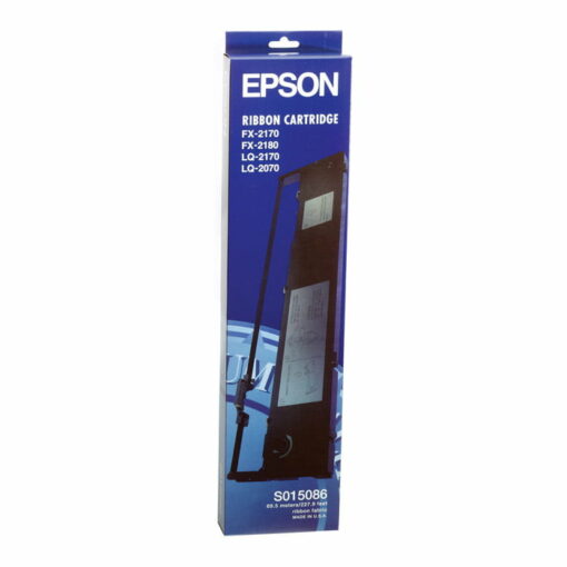 Epson S015086 Black Original Ribbon Cartridge (C13S015086)