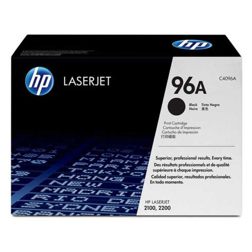 HP 96A Black Original Toner Cartridge (C4096A)