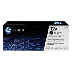 HP 12A Black Original Toner Cartridge (Q2612A)