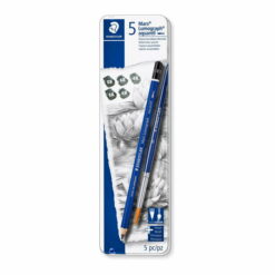 Staedtler Original Graphite Assorted Degrees and 1 Brush 5 Pack