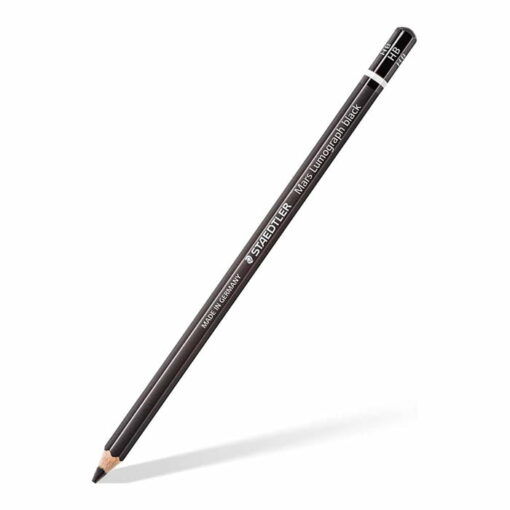 Staedtler Original Mars Lumograph Black, Carbon Blend, Professional Art Pencils, (100B G6)
