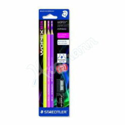 Staedtler Original Wopex Neon HB Pencil Set 3 Pack