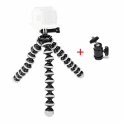 Flexible Large Tripod Stand Mini Tripods Comaptible with Gopro Action Camera