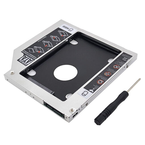 Retail Package Aluminum Second HDD Caddy 9.5mm