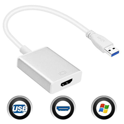 USB to HDMI Adapter; USB 3.0/2.0 to HDMI 1080