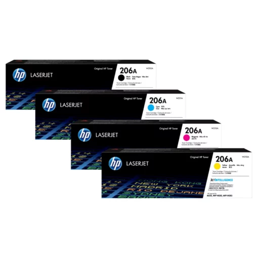 HP 206A Black C M Y Original Toner