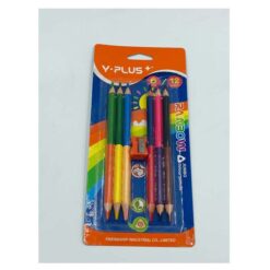 Y.PLUS Rainbow Jumbo Colour Pencils ألوان خشبية