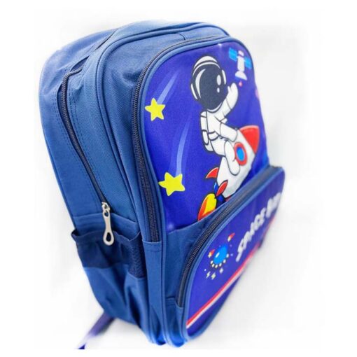 Space Explorer Kids’ Trendy School Backpack حقيبة ظهر رجل فضاء