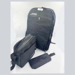 Smart School Set: Bag, Lunch Bag, Pencil Case, and USB Port
