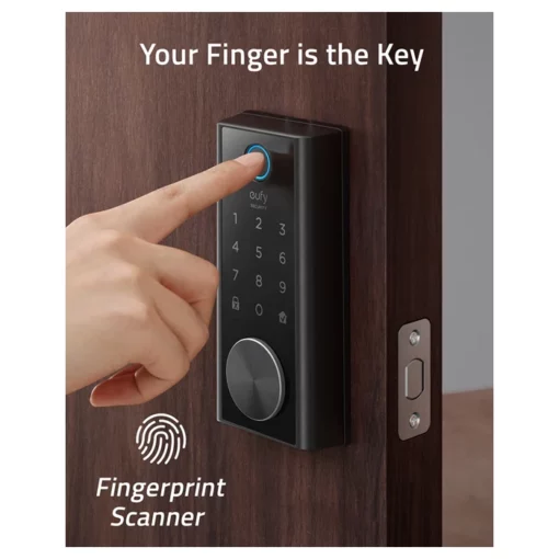 Anker Eufy WiFi Fingerprint smart lock- Black