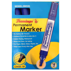 Permanent Marker – Chisel Tip (Flamingo)