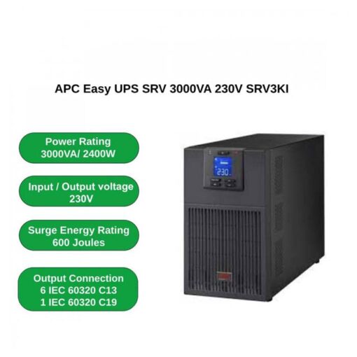 APC Easy UPS On-Line SRV 3000VA 230V