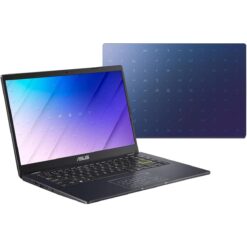 Laptop ASUS Vivobook E410, Celeron N4020 Processor, 4GB DDR4, SSD 128 GB, 14.0-Inch HD Display, Windows 11 Home – PEACOCK BLUE
