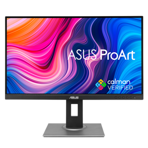 ASUS ProArt Display PA278QV 27 WQHD (2560 x 1440) Monitor, 100% sRGB/Rec, IPS, DisplayPort HDMI DVI-D Mini DP, Calman Verified, Anti-glare, Tilt Pivot Swivel Height Adjustable, Black
