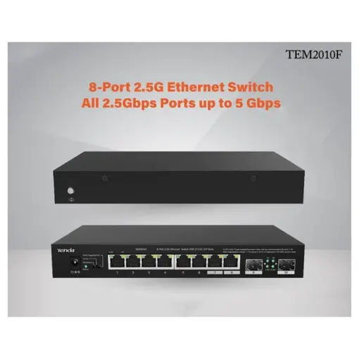 8-Port 2.5G Ethernet Switch
