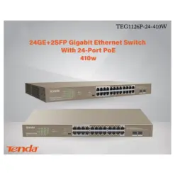 24GE+2SFP Ethernet Switch With 24-Port PoE